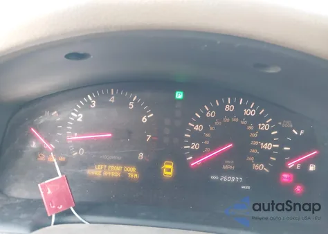 2002 Lexus Ls 430 from USA, damaged, VIN JTHBN30F720075554